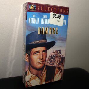 FREE WITH ANY BUY❤️sealed 1994 HOMBRE (1967) VHS Paul Newman 20th Century Fox